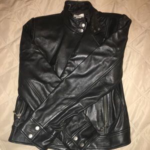 Ann Taylor Loft leather jacket (medium)